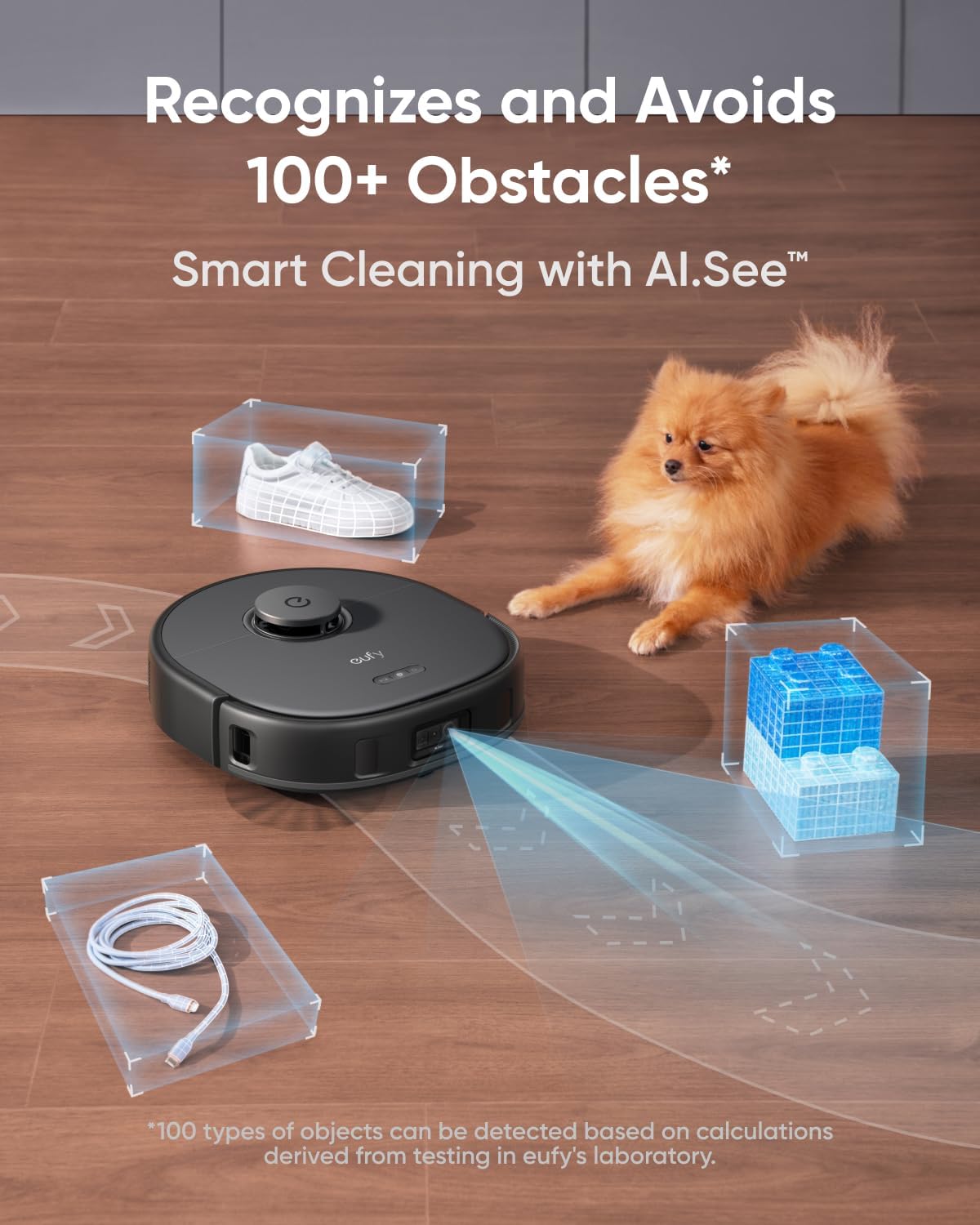 Anker Eufy Robot X10 Pro Omni ,Vacuum and Mop Combo,Self-Emptying