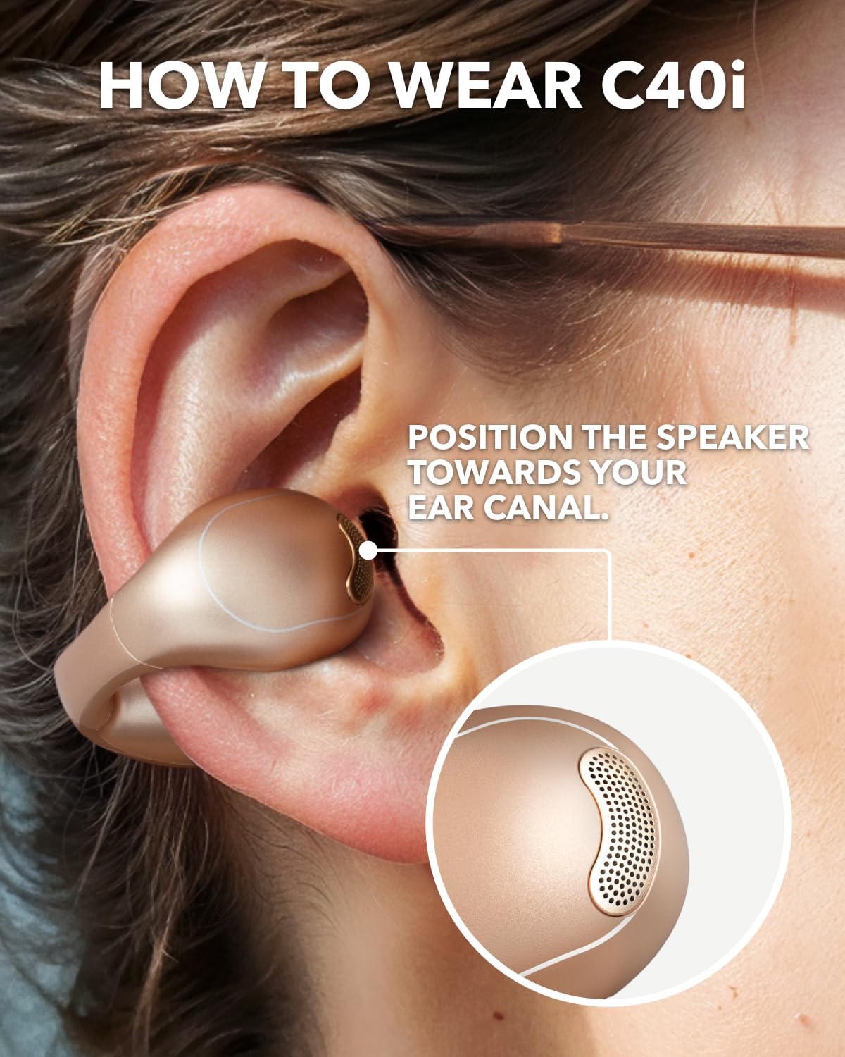 Soundcore C40i - Open-Ear Earbuds
