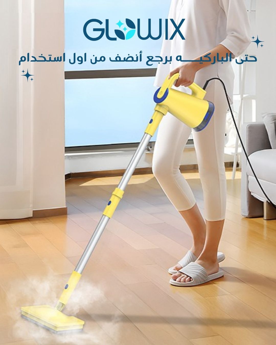 Glowix QJ310-steam mop