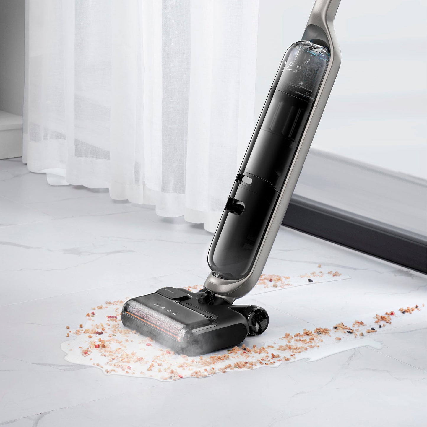 Eufy MACH V1 Ultra All-in-One Cordless StickVac with Steam Mop