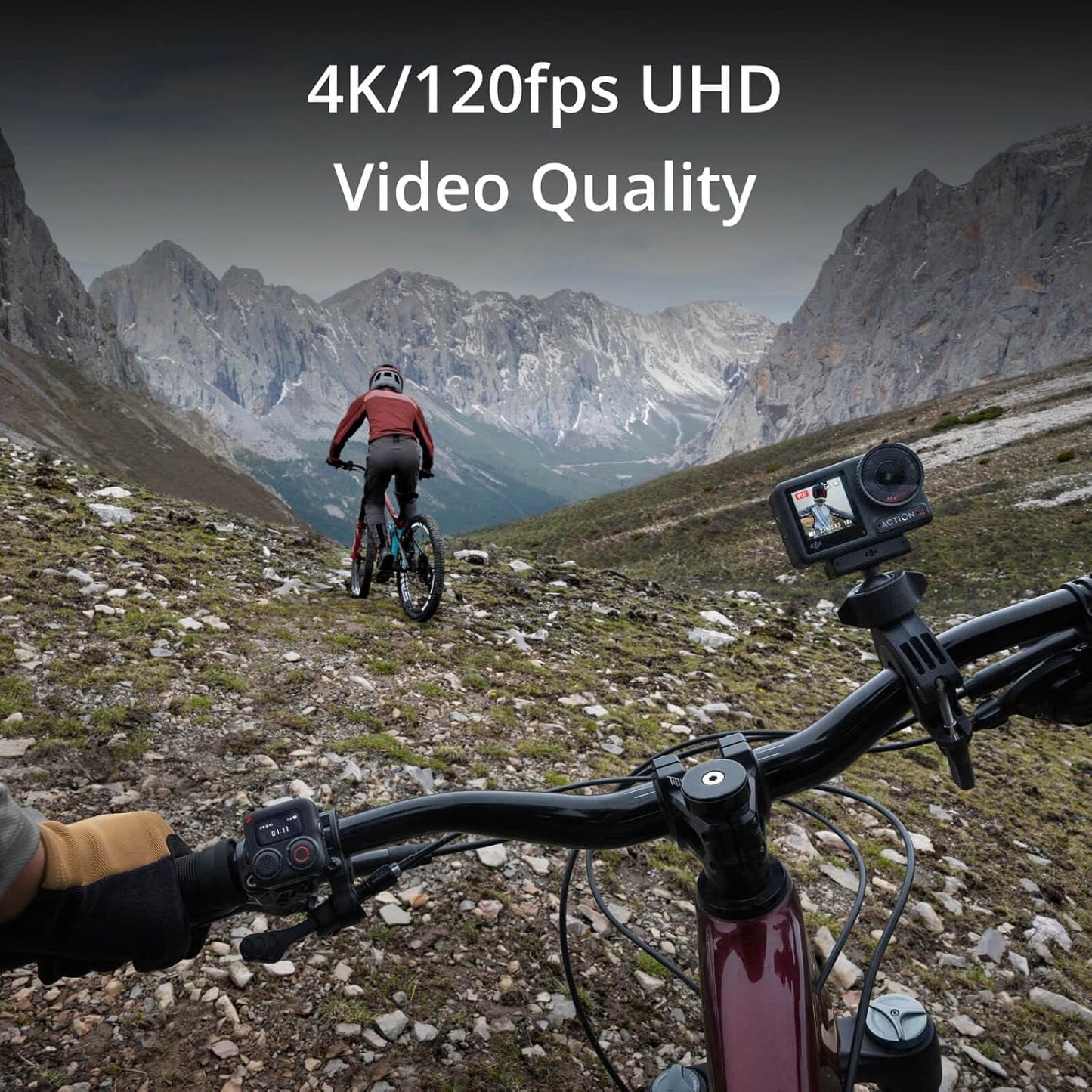 DJI Osmo Action 4 Standard Combo, Outdoor Camera