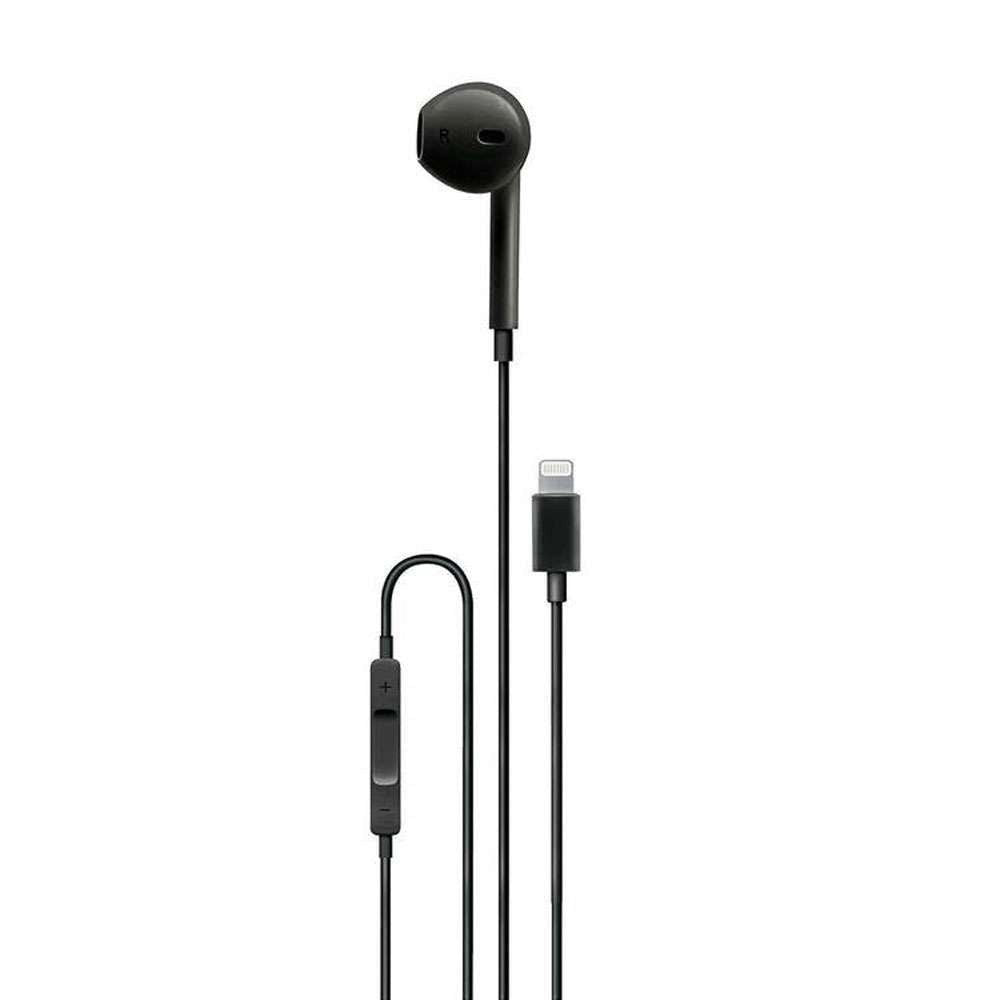 Porodo Soundtec Stereo Earphones with Lightning Connector 1.2m - White
