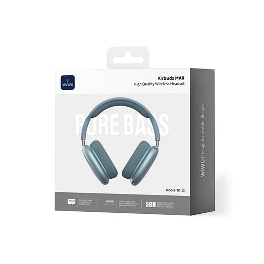 WiWU Airbuds MAX TD-13 - 58H Battery, Pure Bass Headphones