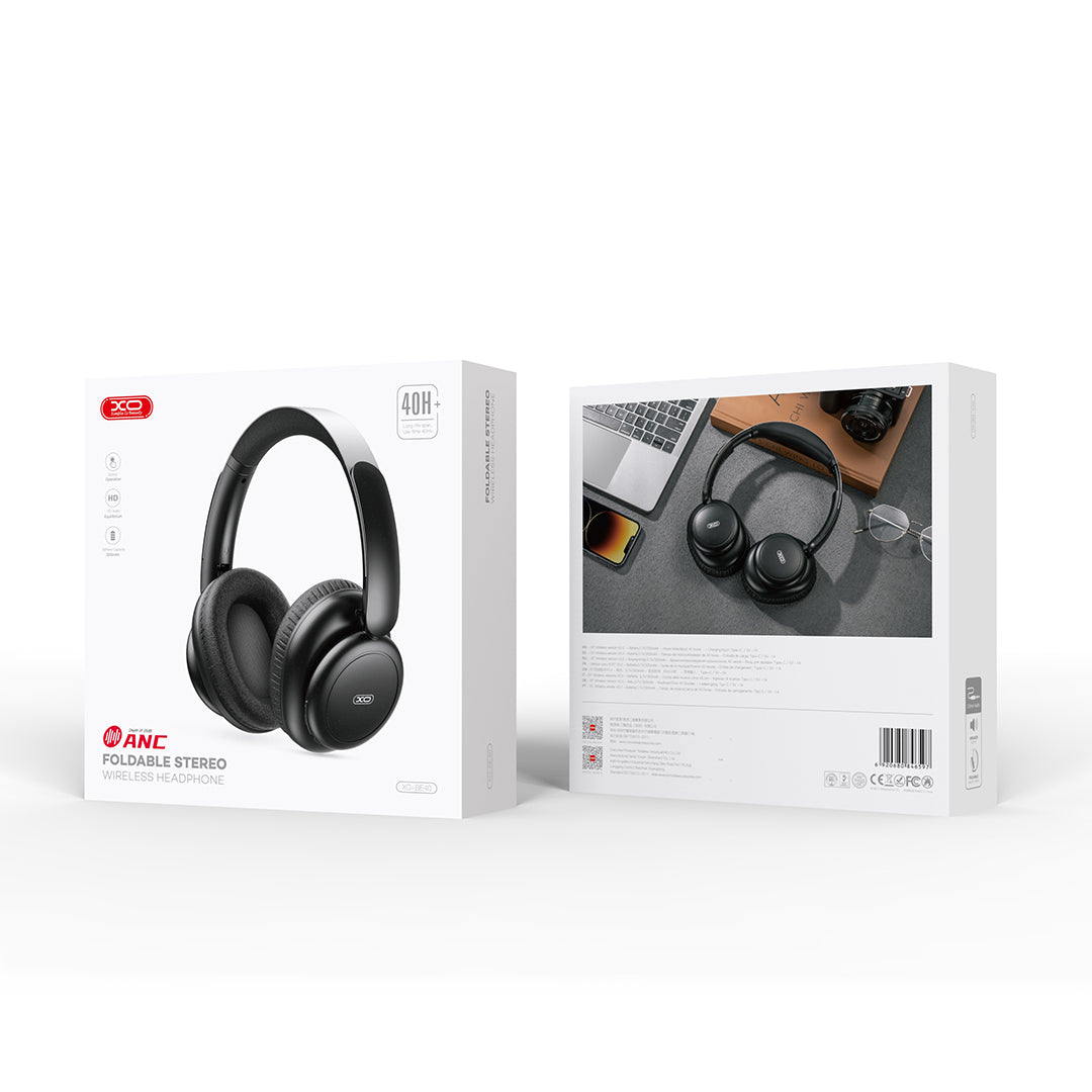 XO-BE40  Foldable stereo headphones