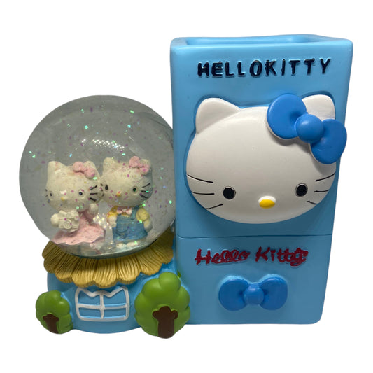 Hello Kitty Snow Globe Desk Organizer