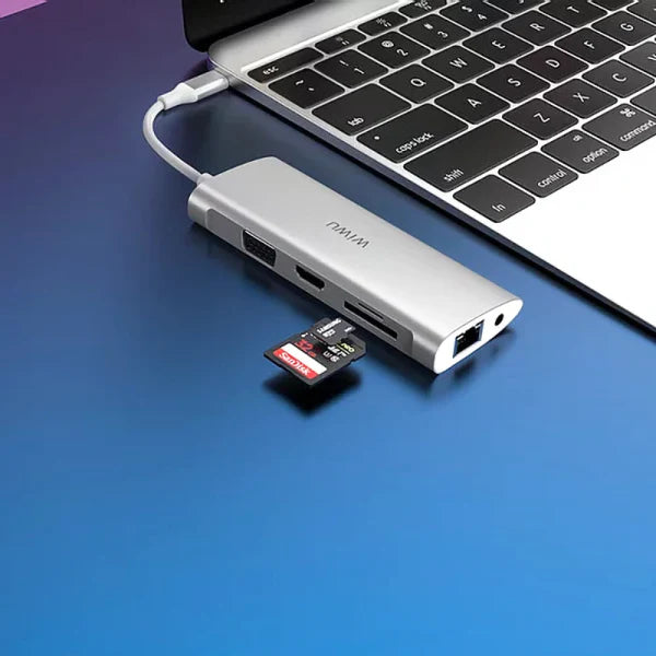 موزع USB-C 11 في 1 من WIWU ALPHA