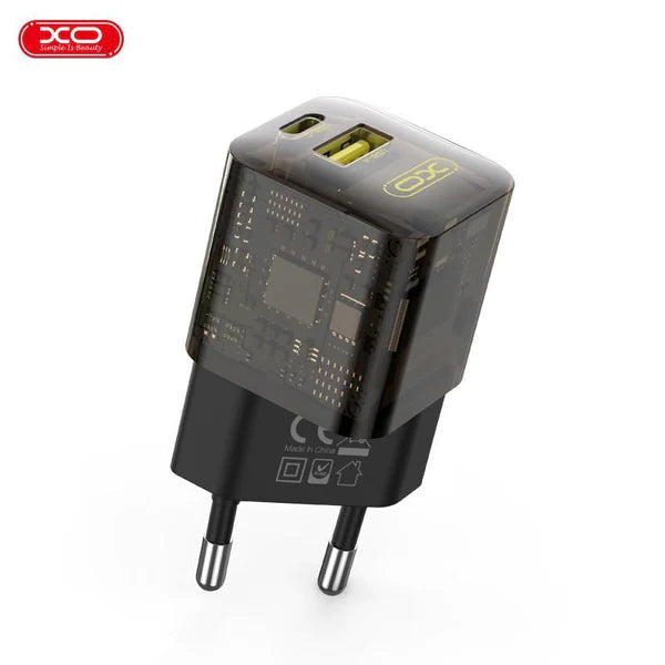 شاحن سريع XO CE05(EU) PD30W + QC3.0 18W