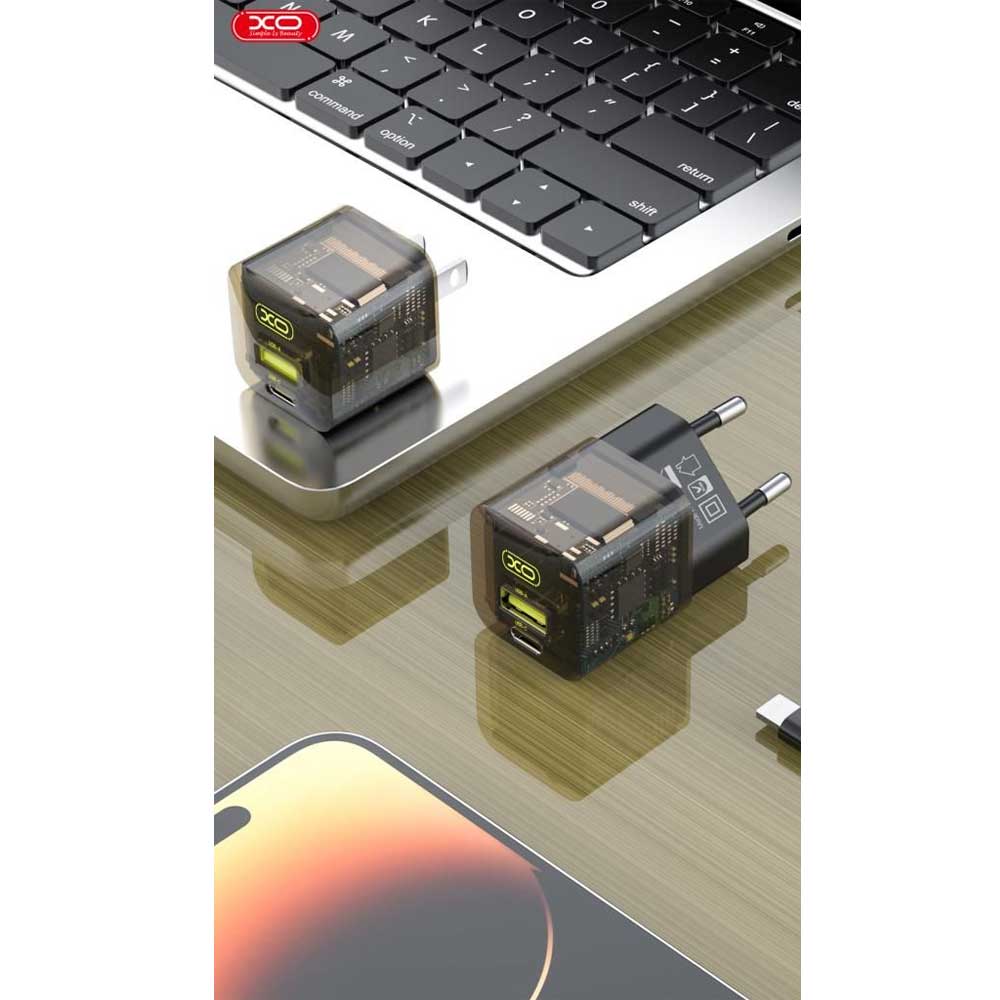 شاحن سريع XO CE05(EU) PD30W + QC3.0 18W