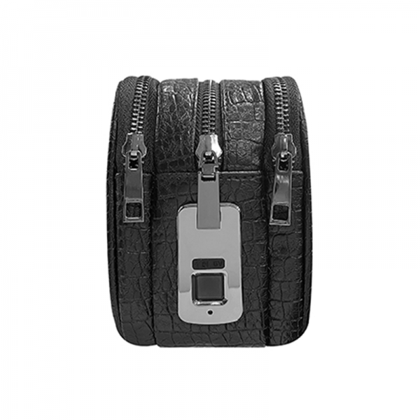 WIWU SALEM FINGERPRINT LOCK LUX POUCH - BLACK