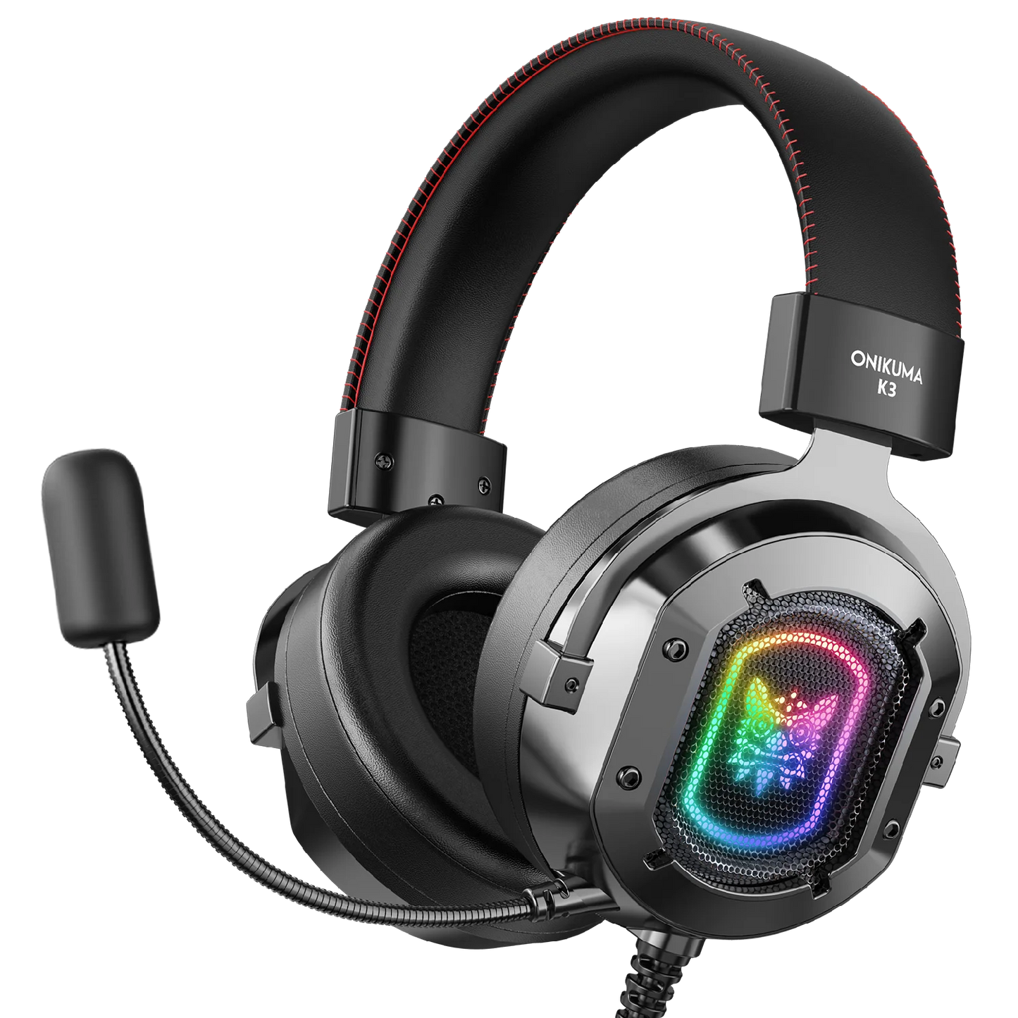 ONIKUMA K3 Wired RGB Light Gaming Headset