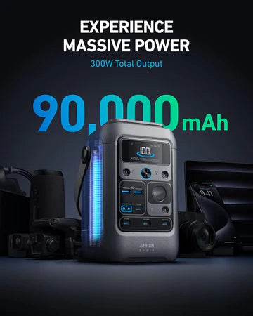 Anker SOLIX C300 DC Portable Power Station B2C - UN Dark Gray