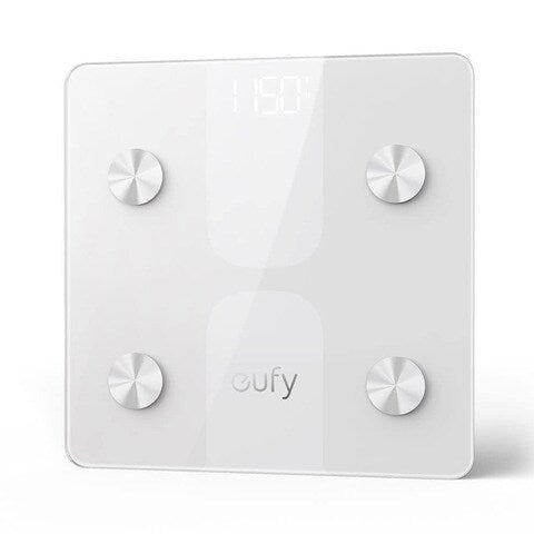eufy by Anker, Smart Scale C1 with Bluetooth, Body Fat Scale (White)