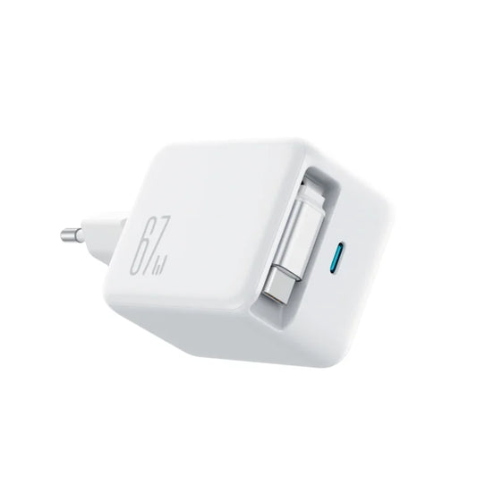 JR-TCL06 67W GaN Charger with Retractable Cable (EU)
