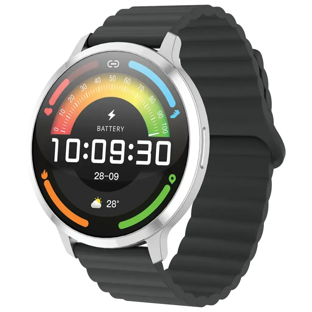 Powerology Aura Smart Watch with 1.73" AMOLED Display
