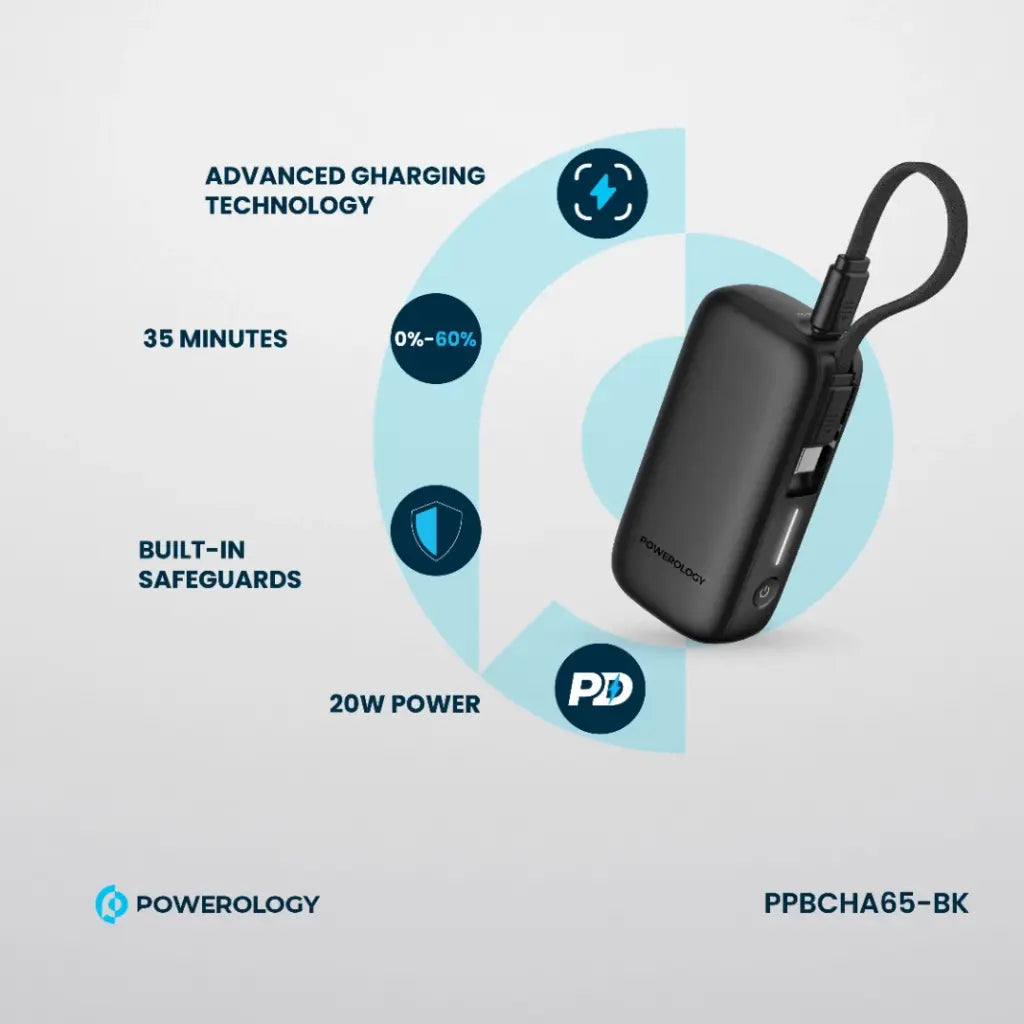 Powerology 5000mAh Power Bank