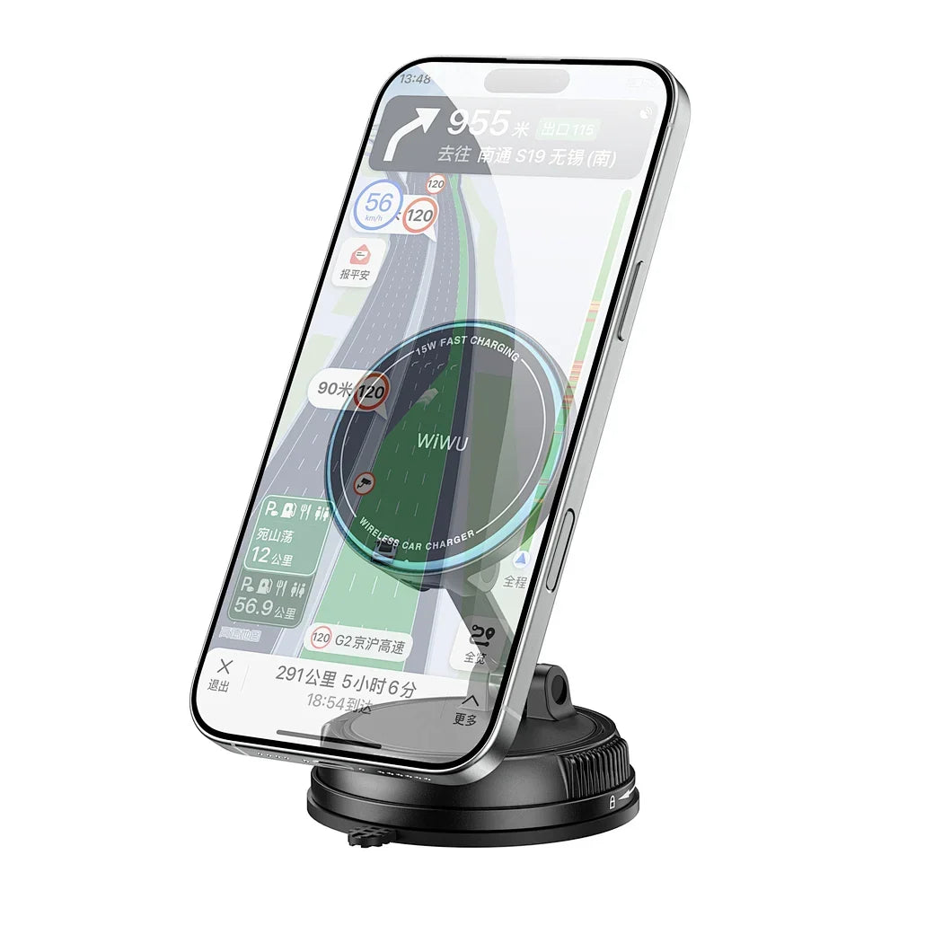 WIWU 15W Universal Automatic Wireless Car Charger CH-326