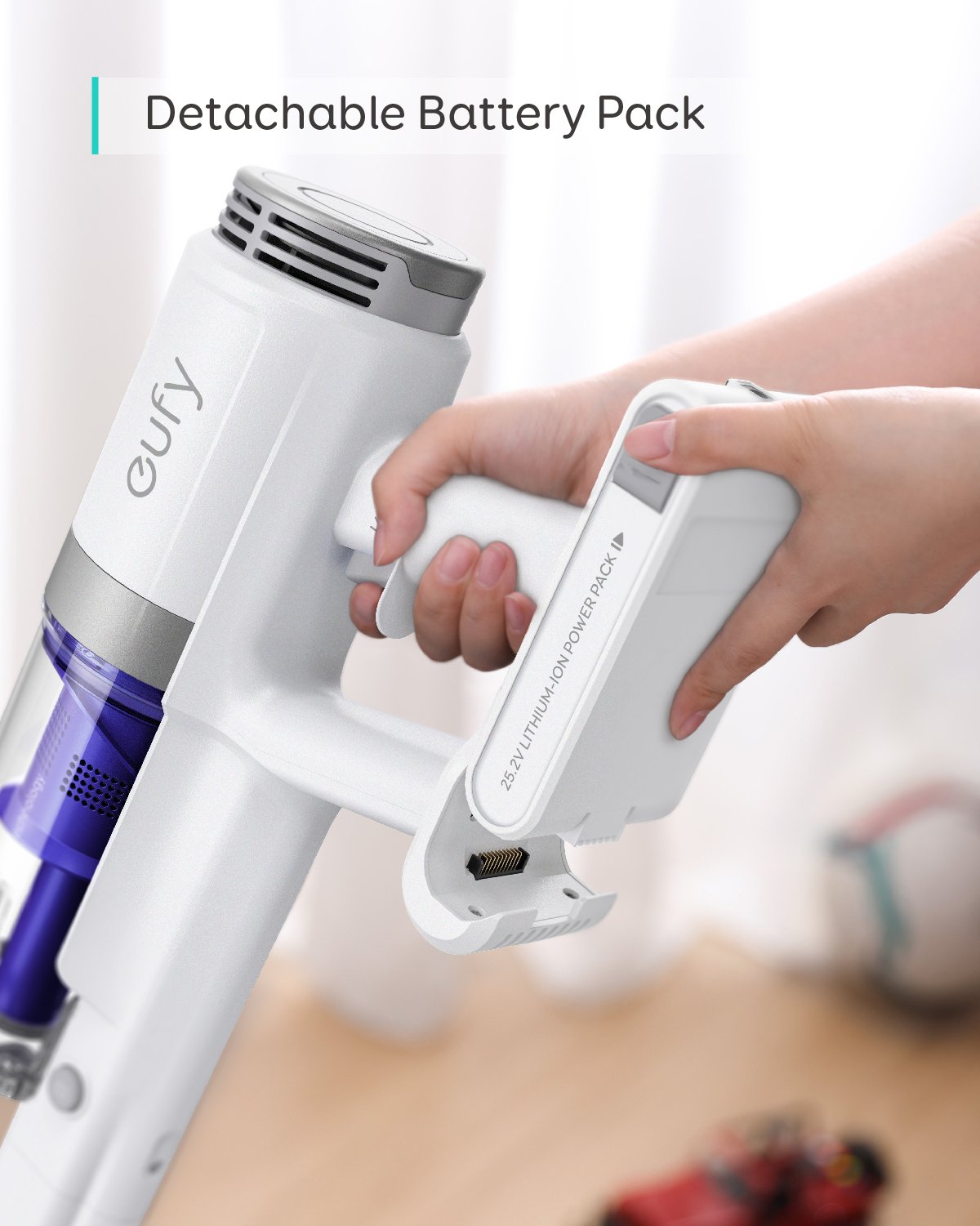 Anker Eufy Battery Pack for HomeVac S11 series  White