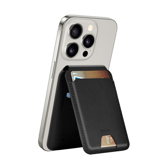 WIWU Mag Wallet FM MW 005 Slim & Magnetic - Black