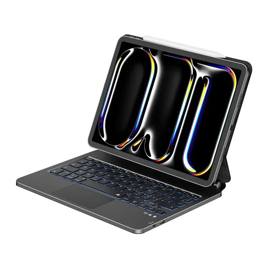 WIWU Magic Keyboard MK003 2024 Pro 11" ( Arabic & English ) - Black