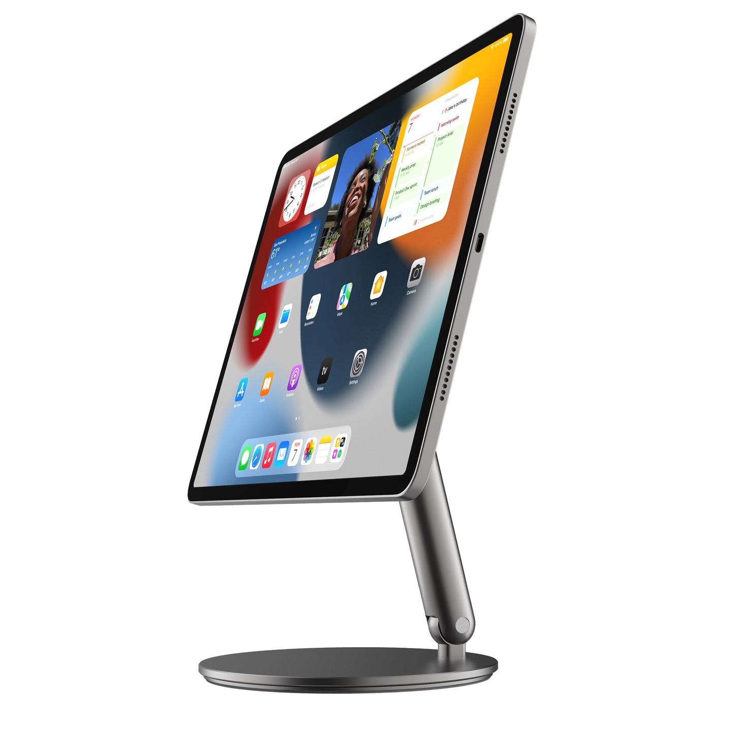 WIWU ZM 310 Hubble Tablet Stand 2024 Pro 13 Durable & Adjustable - Gray
