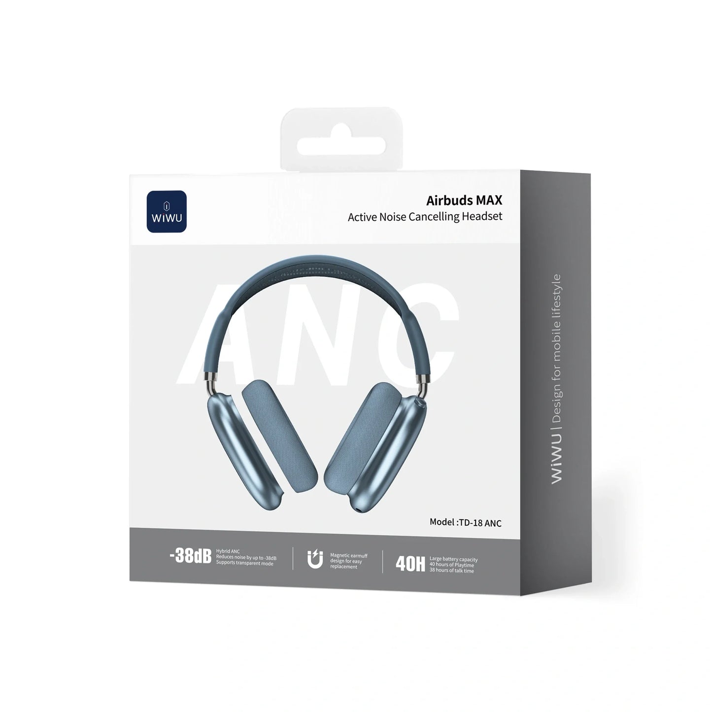 WiWU Airbuds MAX Headset TD-18 ANC