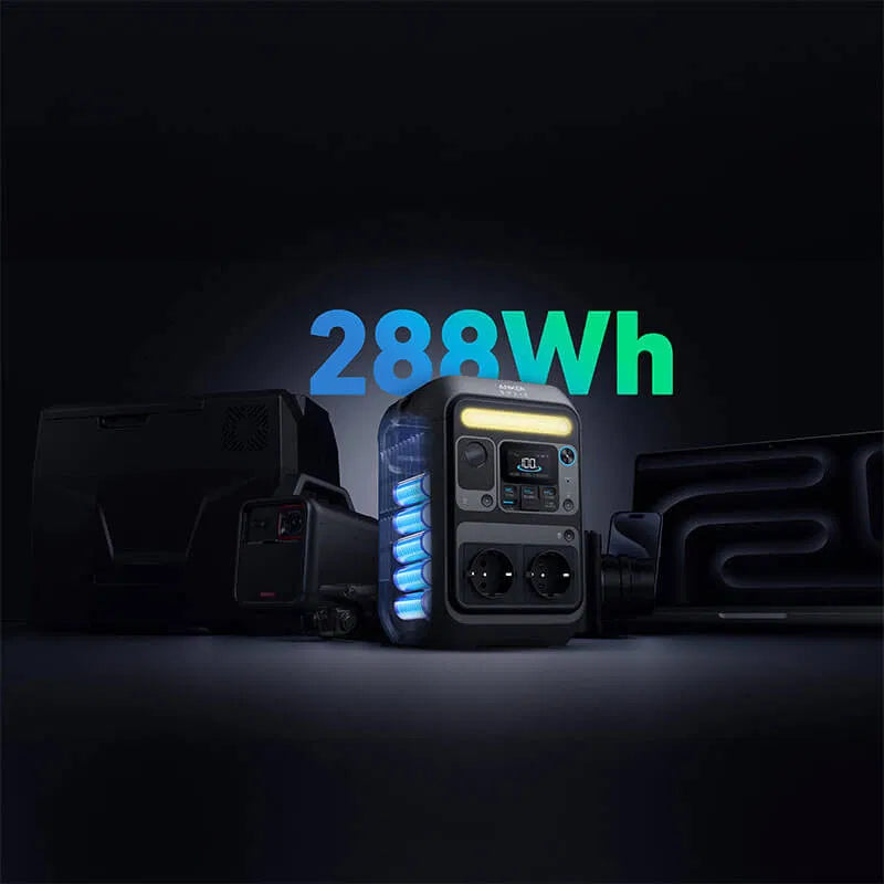Anker SOLIX C300  Portable Power Station Dark