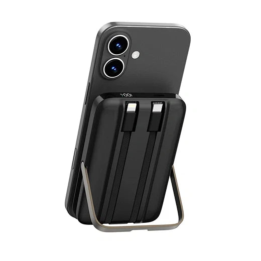 WiWU Pioneer 5-in-1 Power Bank 10000mAh - 15W Magnetic Charging