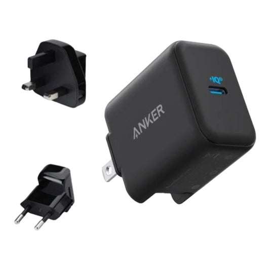 Anker PowerPort III 25W Black- شاحن حائط باور بورت 25 وات من انكر