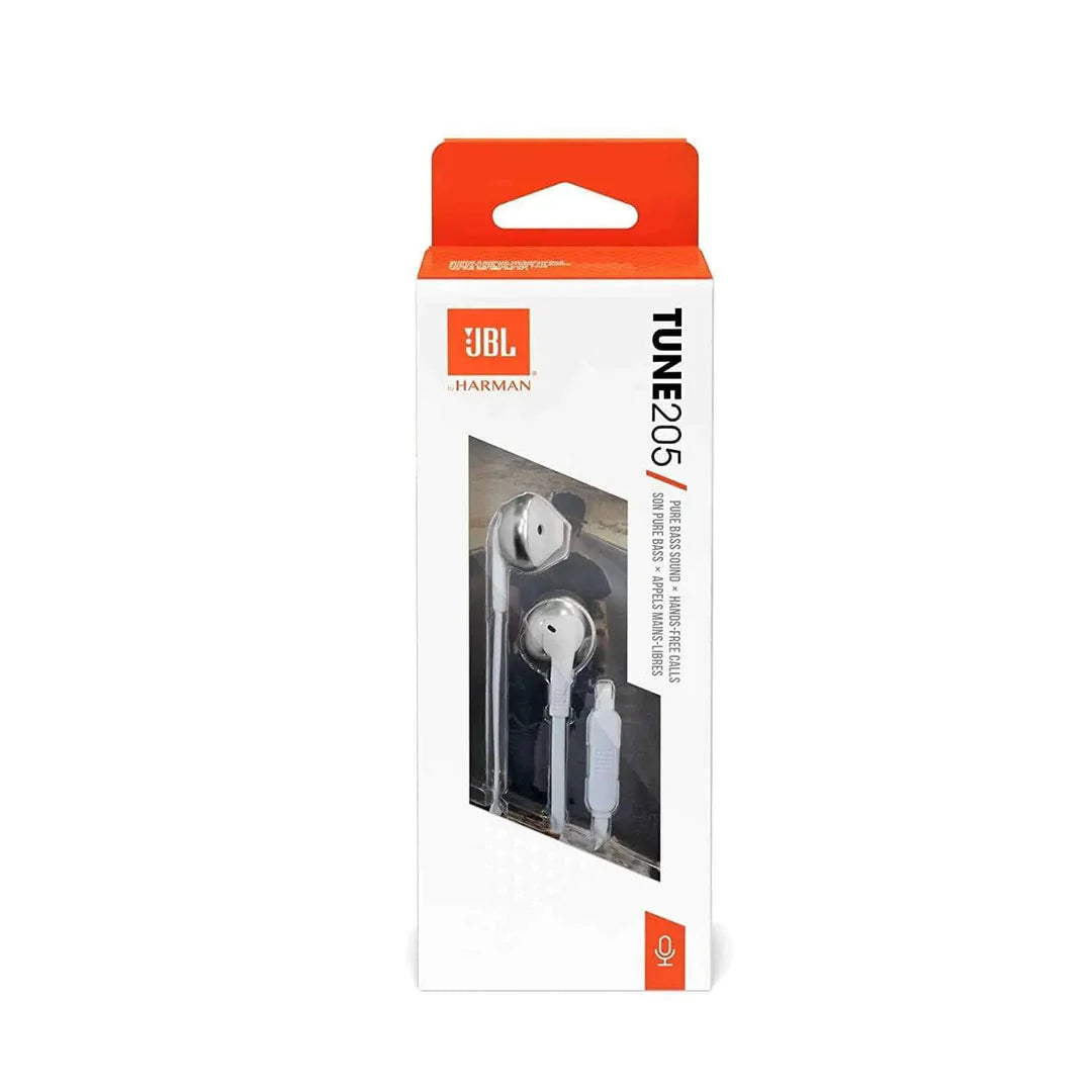 JBL Tune 205, سماعة أذن سلك JBL 