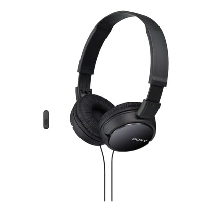 Sony MDR-ZX110AP Wired On-Ear Headphones with Mic
