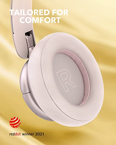 Anker Soundcore Life Q35 Pink - سماعة كيو 35 بلوتوث ساوند كور لايف Q35 من انكر