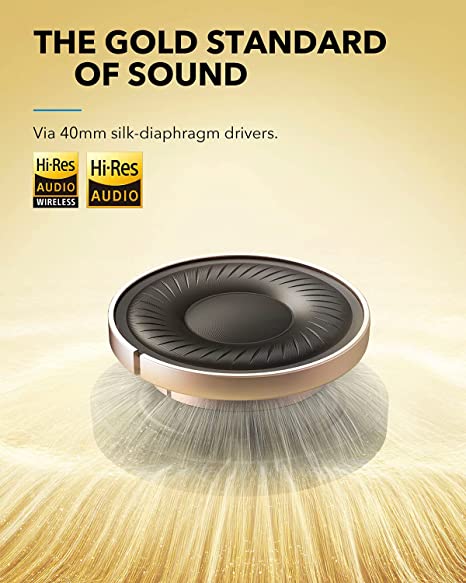 Anker Soundcore Life Q35 Pink - سماعة كيو 35 بلوتوث ساوند كور لايف Q35 من انكر