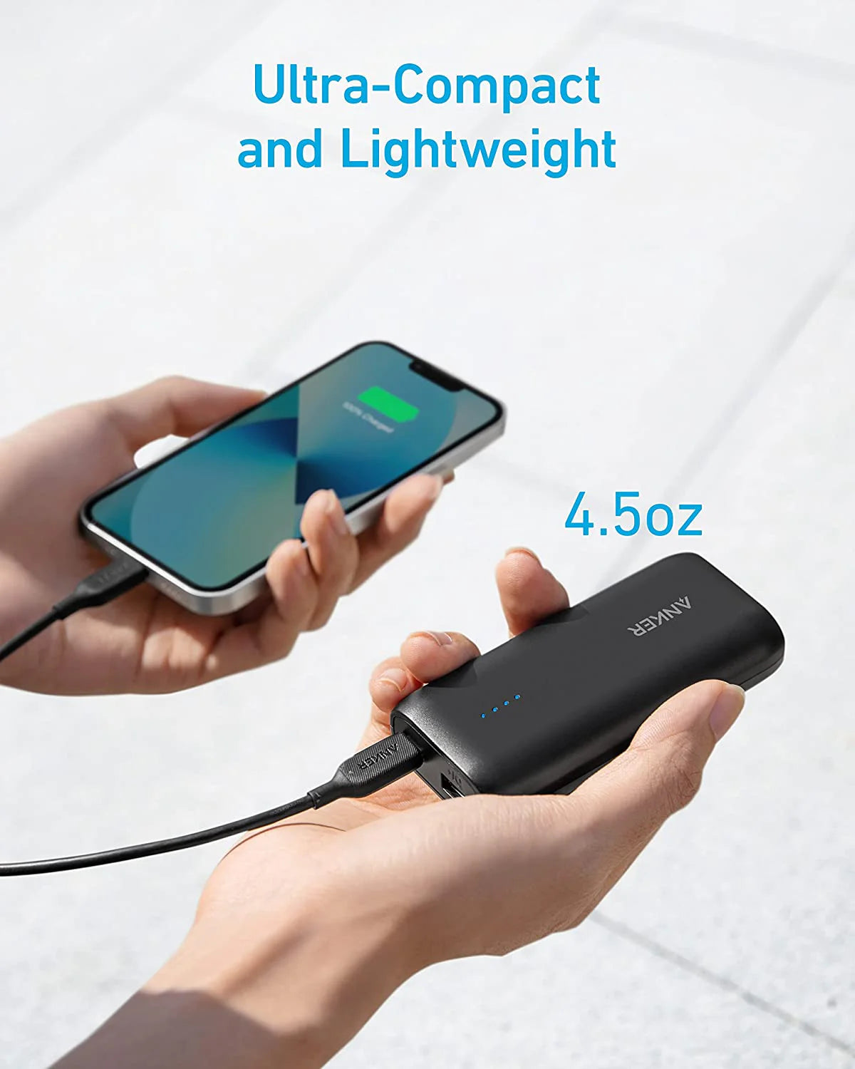 باور بانك انكر 321 (PowerCore 5K) - شاحن باور بانك 321 (باور كور 5K) من انكر 