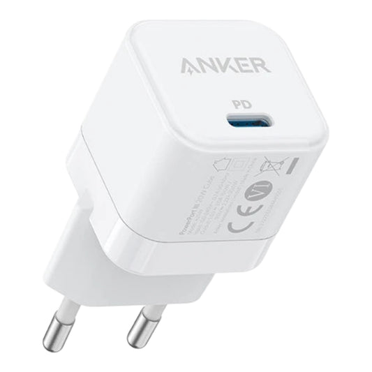 Anker PowerPort III 20W Cube White,PDرأس شاحن مدخل