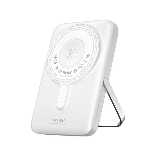 WiWU Pioneer 5-in-1 Power Bank 10000mAh - 15W Magnetic Charging