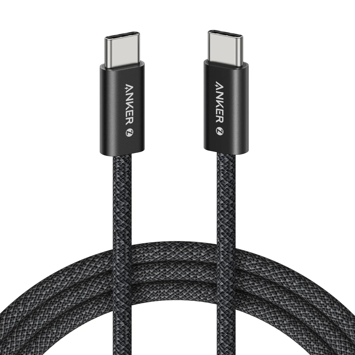 Anker Zolo USB C to USB C Cable, Braided and Dirt-Free Type-C Fast Charging Cable, Slim Connector, for iPhone 17 Series, MacBook (240W)