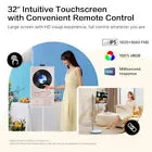 Powerology 32" Touch Screen 128GB Dual 2.4G+5G WiFi with Stand White