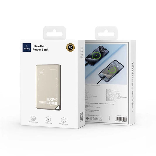 WiWU Wi‑P020 – Ultra-Thin Strong MagSafe 10 000 mAh Power Bank