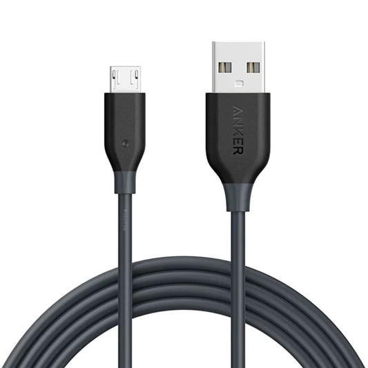 ANKER POWERLINE MICRO USB 3FT سلك شاحن مدخل مايكرو