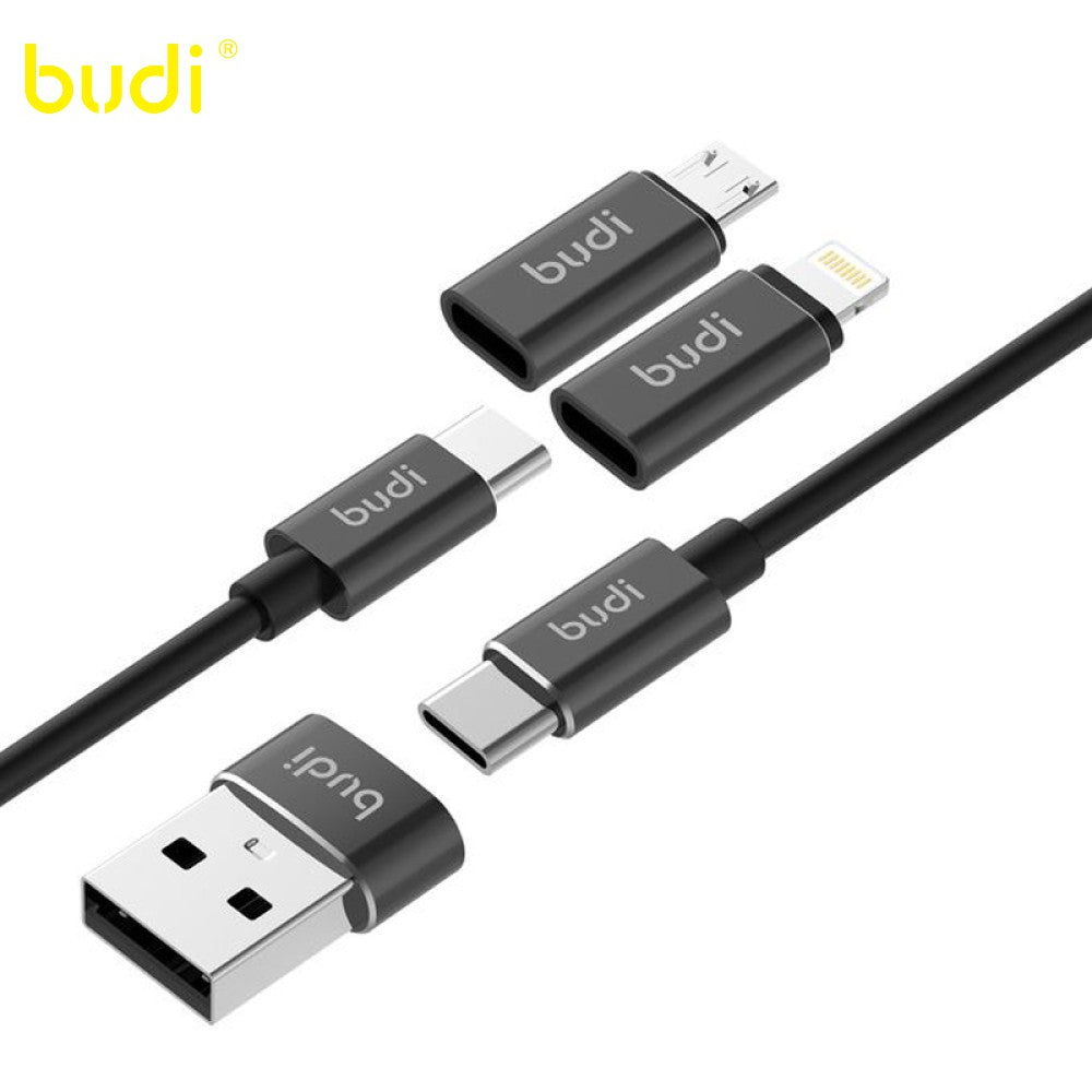 Budi 6in1 Charge/Sync Cable سلك شاحن لجميع الهواتف