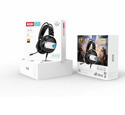 XO Wired LED Gaming Headset – Black سماعة مخصصة للالعاب