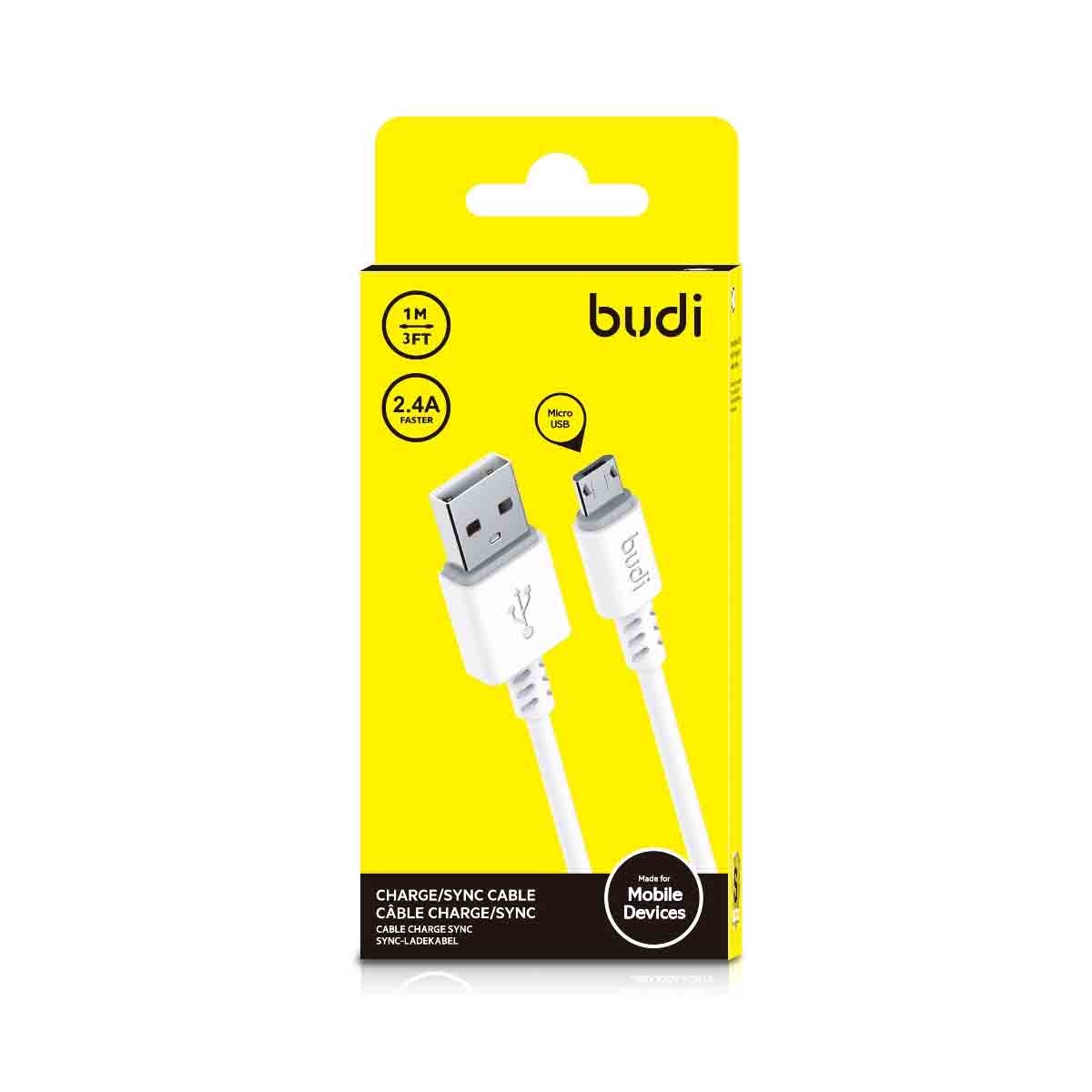 Budi Charge/Sync Cable سلك شاحن بيودي